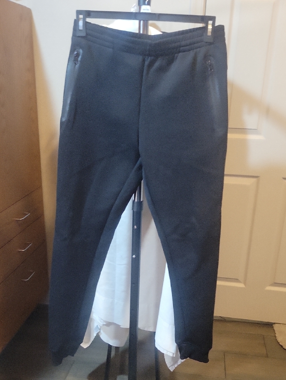 Original Deluxe Black Men's Jogger Pants with Zip Pockets